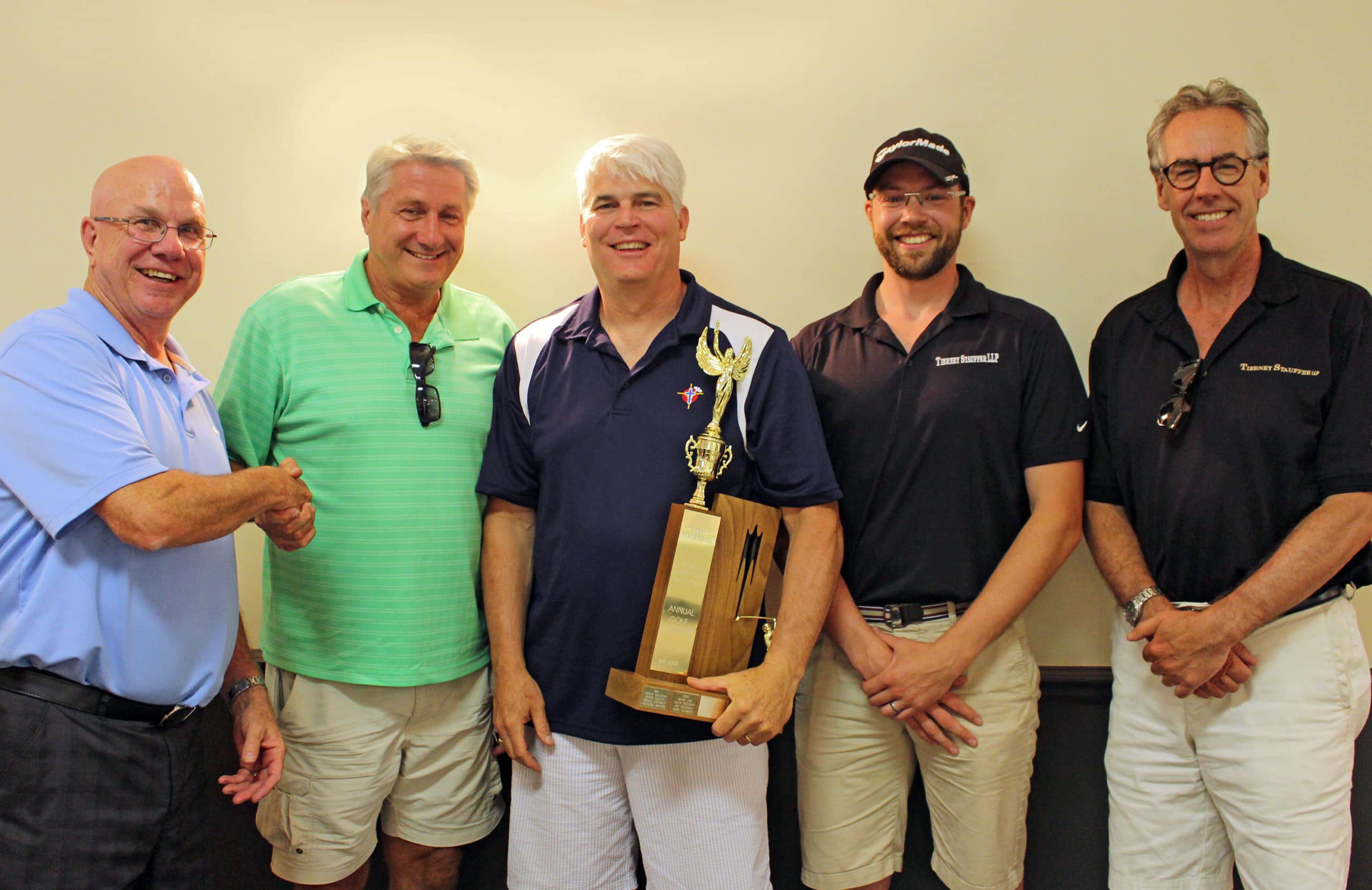 Good Samaritan Trust Fund Golf Tournament Winning Foursome