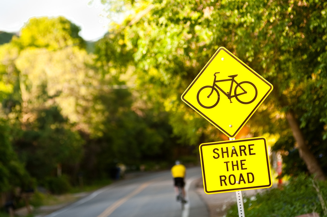 share the road with bikers