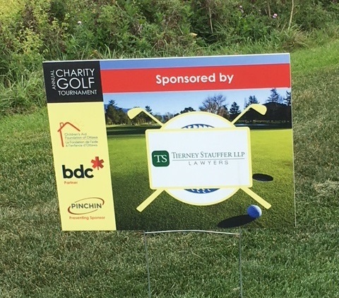 Charity Golf sponsored by Tierney Stauffer