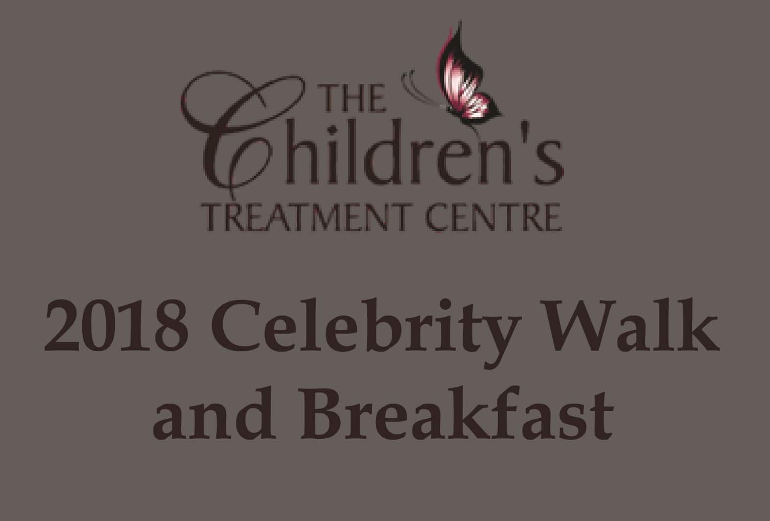 The Children Treatment Centre Celebrity Walk