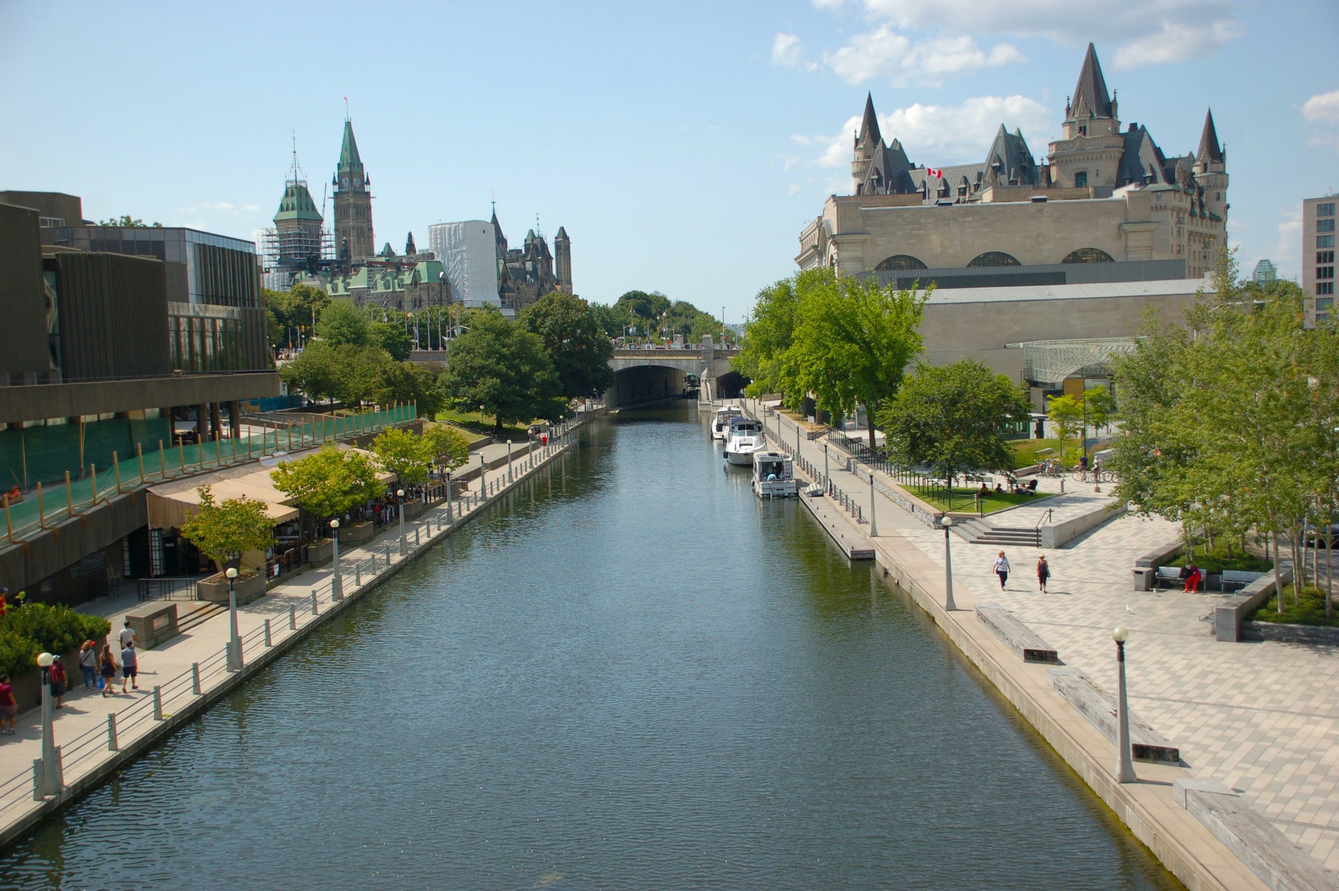 The Rideau Canal in Ottawa representing Ottawa law firm Tierney Stauffer LLP