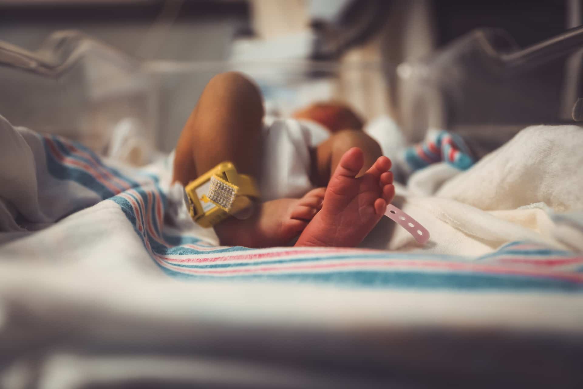 newborn baby in hospital