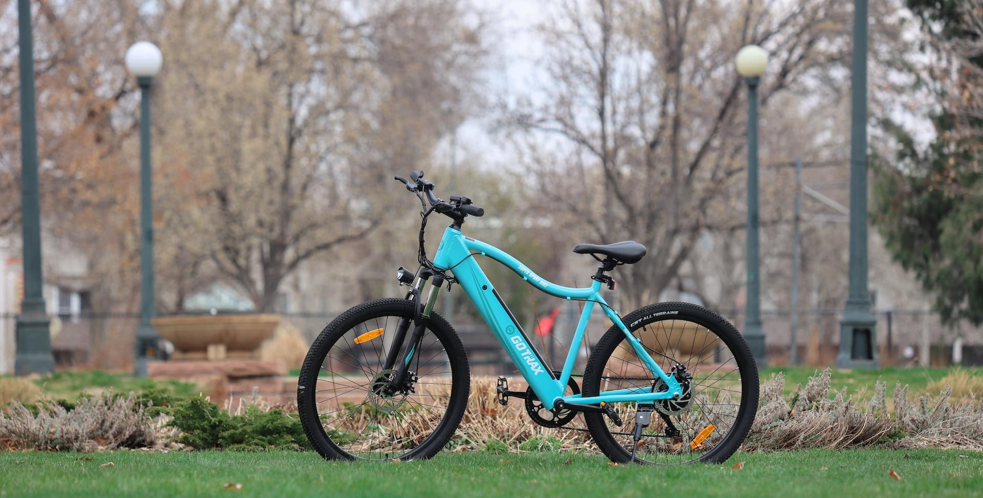 green and black e-bike